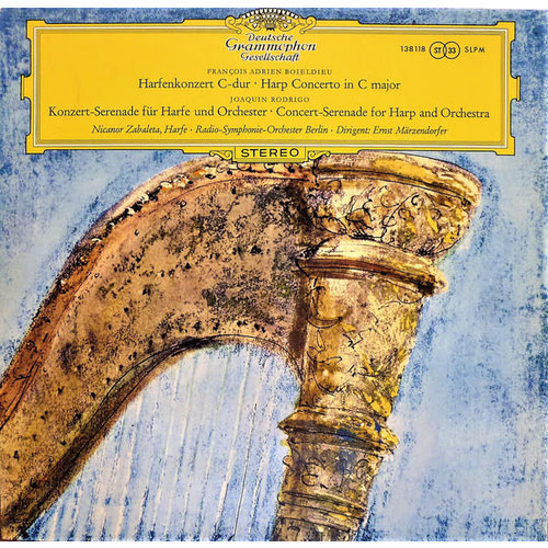 François-Adrien Boieldieu / Joaquín Rodrigo - Nicanor Zabaleta · Radio-Symphonie-Orchester Berlin · Ernst Märzendorfer - Harfenkonzert C-dur · Harp Concerto In C Major / Konzert-Serenade Für Harfe Und Orchester · Concert-Serenade For Harp And Orchestra [U François-Adrien Boieldieu / Joaquín Rodrigo - Nicanor Zabaleta · Radio-Symphonie-Orchester Berlin · Ernst Märzendorfer - Harfenkonzert C-dur · Harp Concerto In C Major / Konzert-Serenade Für Harfe Und Orchester · Concert-Serenade For Harp And Orchestra [U