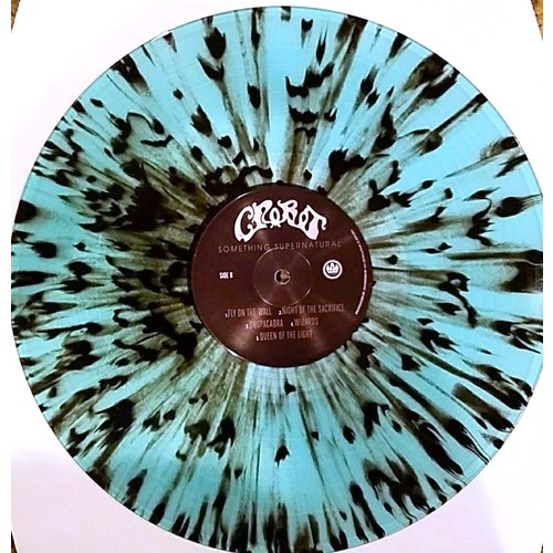 Crobot - Something Supernatural (Black-splattered blue vinyl) [USED]