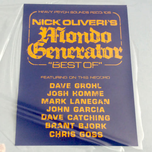 Mondo Generator - Best Of (Limited Edition - Clear Blue Vinyl) [USED]