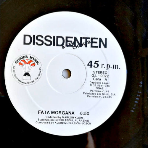 Dissidenten - Fata Morgana (12")[USAGÉ]