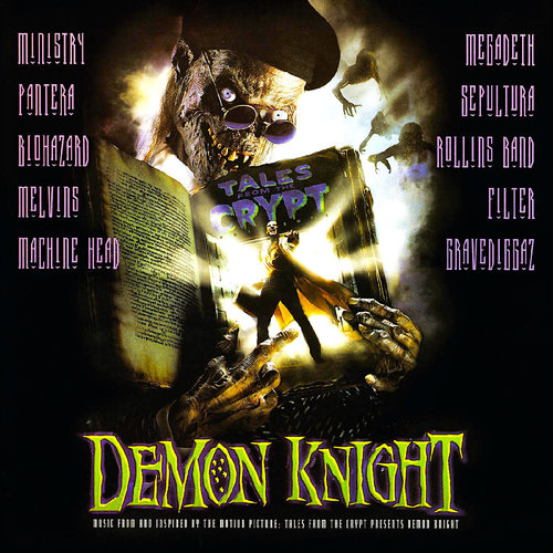Various - Demon Knight (Music From And Inspired By The Motion Picture: Tales From The Crypt Presents Demon Knight) (Limited Edition - Clear w/ Green & Purple Swirl Vinyl) [NEUF]