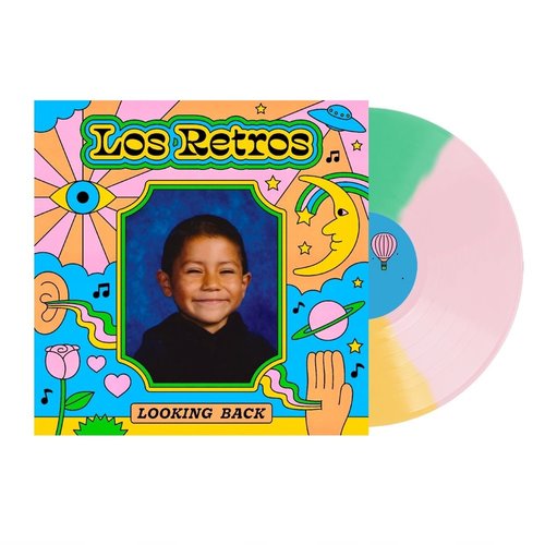 Los Retros - Looking Back (Limited Indie Edition - Pink/Yellow/Green Tri-Color Vinyl) [NEW]