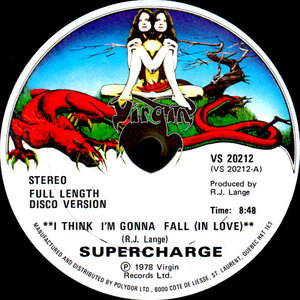 Supercharge - I Think I'm Gonna Fall (In Love) (12") [USED]