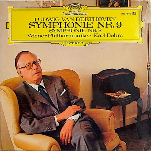 Ludwig Van Beethoven, Wiener Philharmoniker, Karl Böhm - Symphonie Nr. 9 / Symphonie Nr. 8 (2LP) [USED]