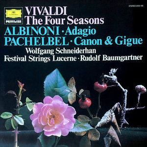 Johann Pachelbel / Antonio Vivaldi / Tomaso Albinoni - Wolfgang Schneiderhan, Festival Strings Lucerne, Rudolf Baumgartner - The Four Seasons - Adagio - Canon & Gigue  [USED]