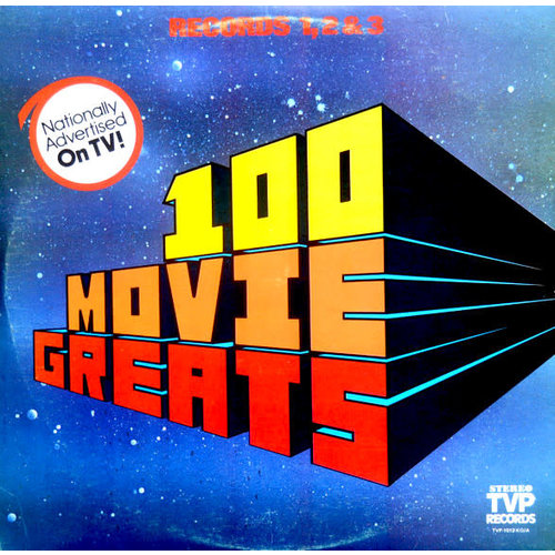 Various - 100 Movie Greats, Records 1, 2 & 3 (3LP) [USED]