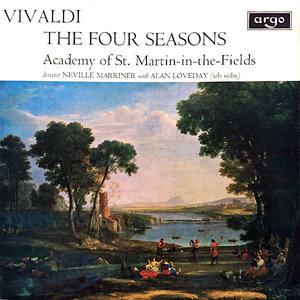 Antonio Vivaldi - The Academy Of St. Martin-in-the-Fields Director Sir Neville Marriner With Alan Loveday - The Four Seasons  [USED]