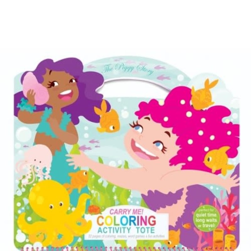 PIGGY STORY CARRY ME! COLOR ACTIVITY TOTE