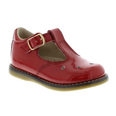 FOOTMATES HARPER - RED PATENT