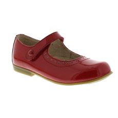 FOOTMATES EMMA- RED PATENT