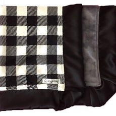 DOUBLE PLUSH BLANKET- STRAIGHT EDGE