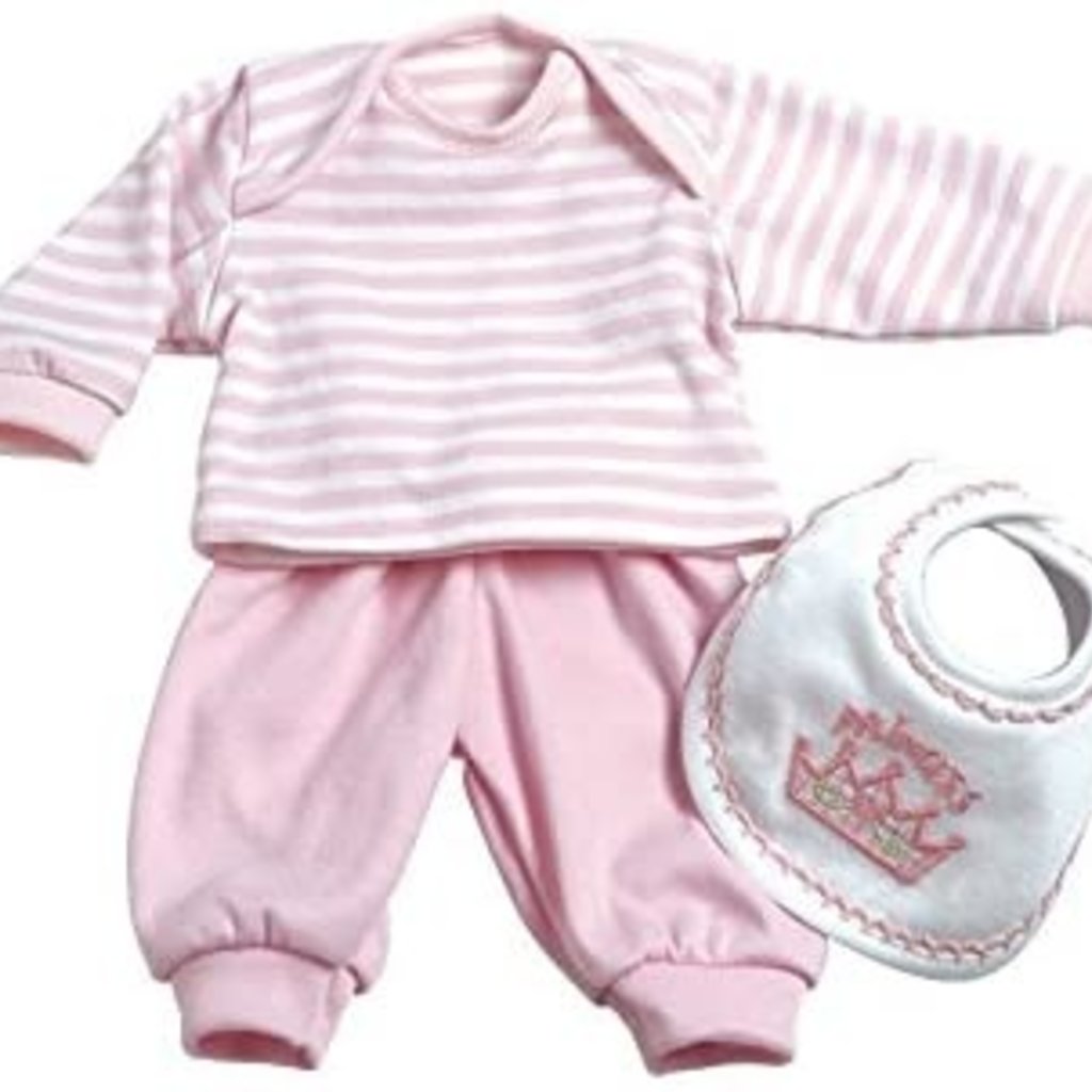 ADORA 3PC LAYETTE SET - PINK