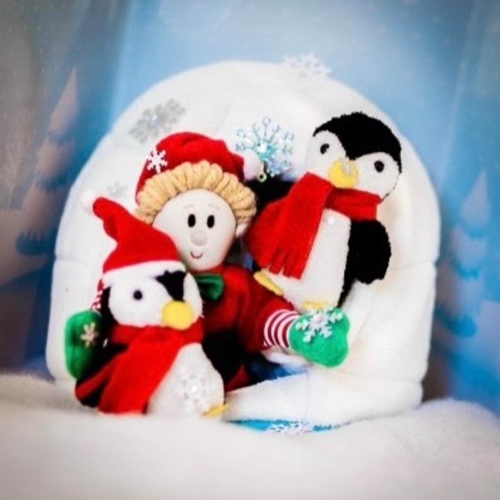 ELF MAGIC POLAR PETS- POM POM PENGUIN AND IGLOO