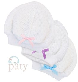 PATY BEANIE CAP WITH BOW