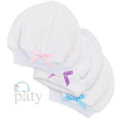 PATY BEANIE CAP WITH BOW