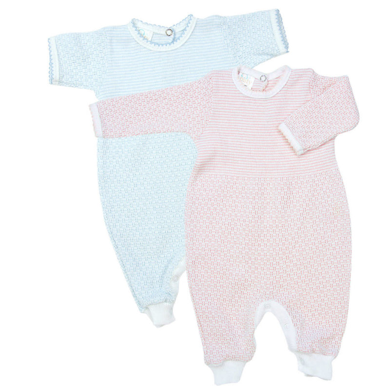 PATY LS ROMPER  WITH KEY-HOLE BACK