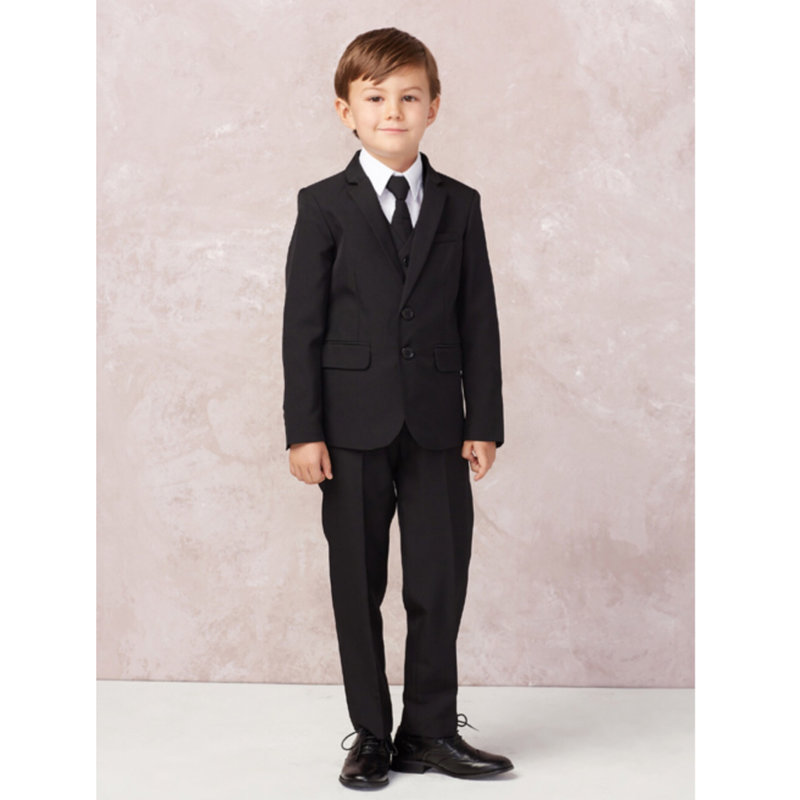 BOY'S SLIM FIT 5 PIECE SUIT