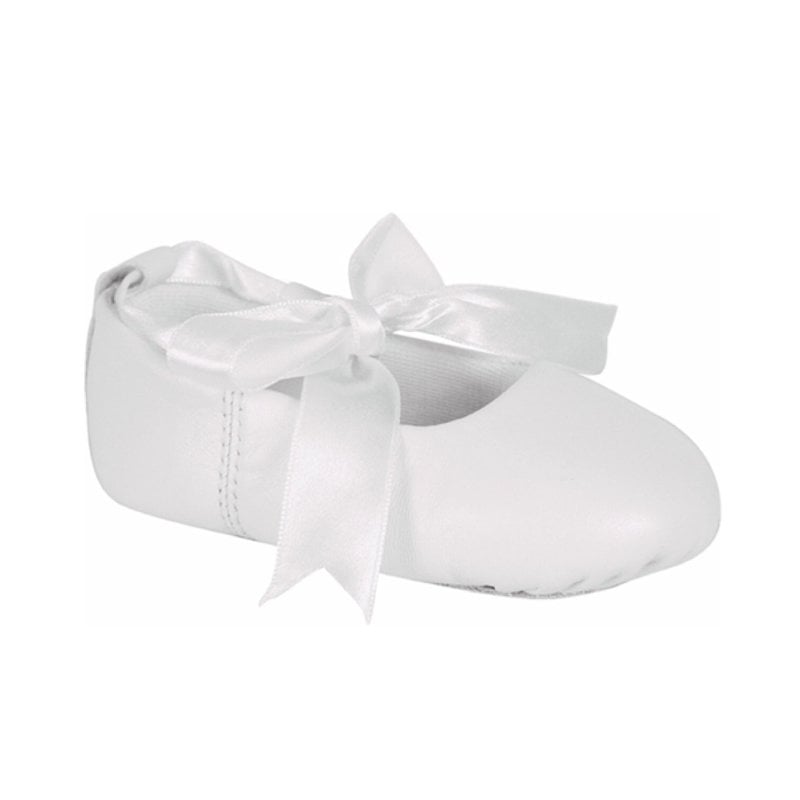 BABY DEER 5164DTB SABRINA WHT BALLET W TIE