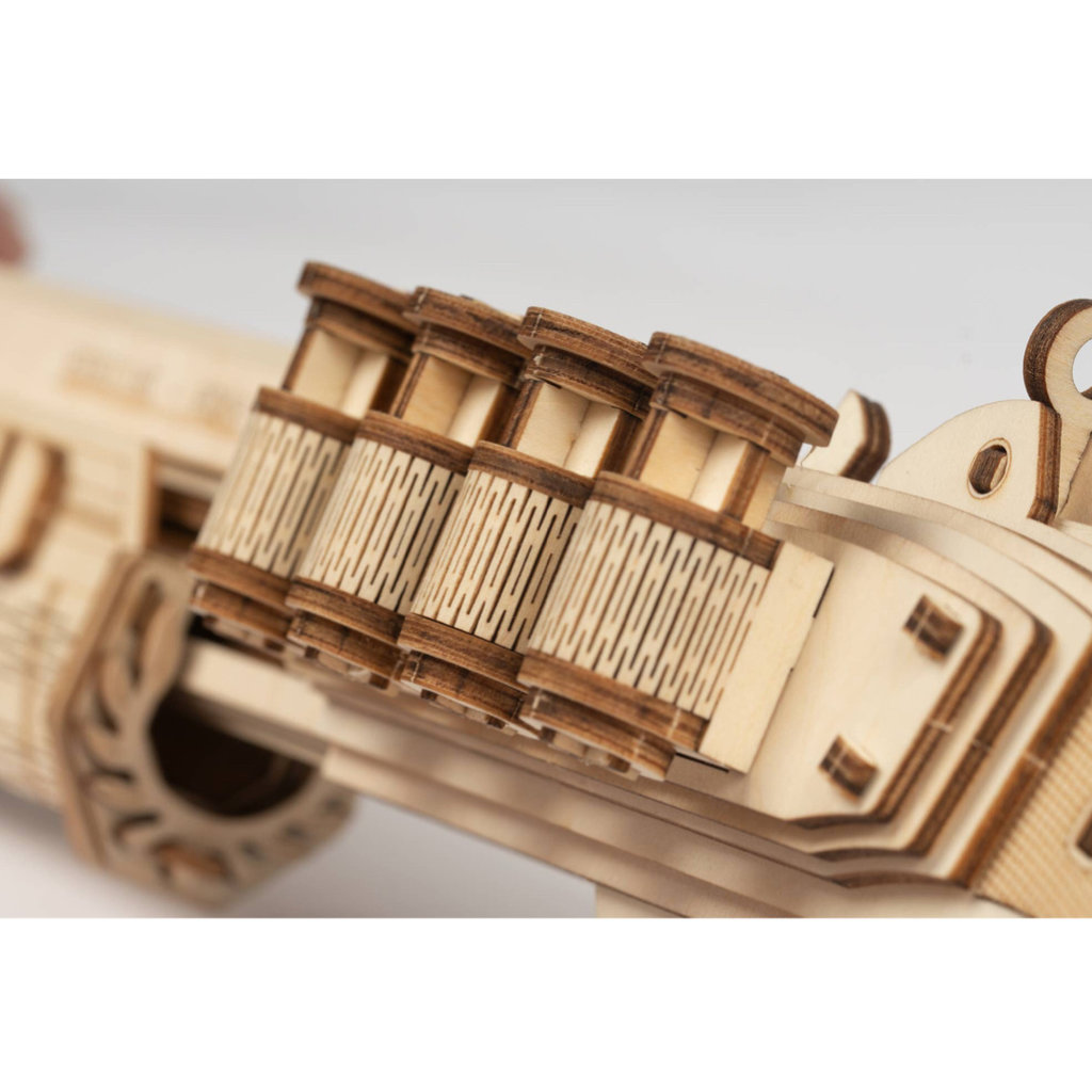 HANDS CRAFT DIY 3D PUZZLE: TERMINATOR M870 RUBBER BAND GUN