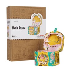 HANDS CRAFT DIY 3D WOODEN PUZZLE MUSIC BOX: BALLERINA