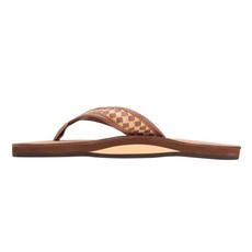 RAINBOW SANDALS MENS BENTLEY LUXURY LEATHER WOVEN STRAP