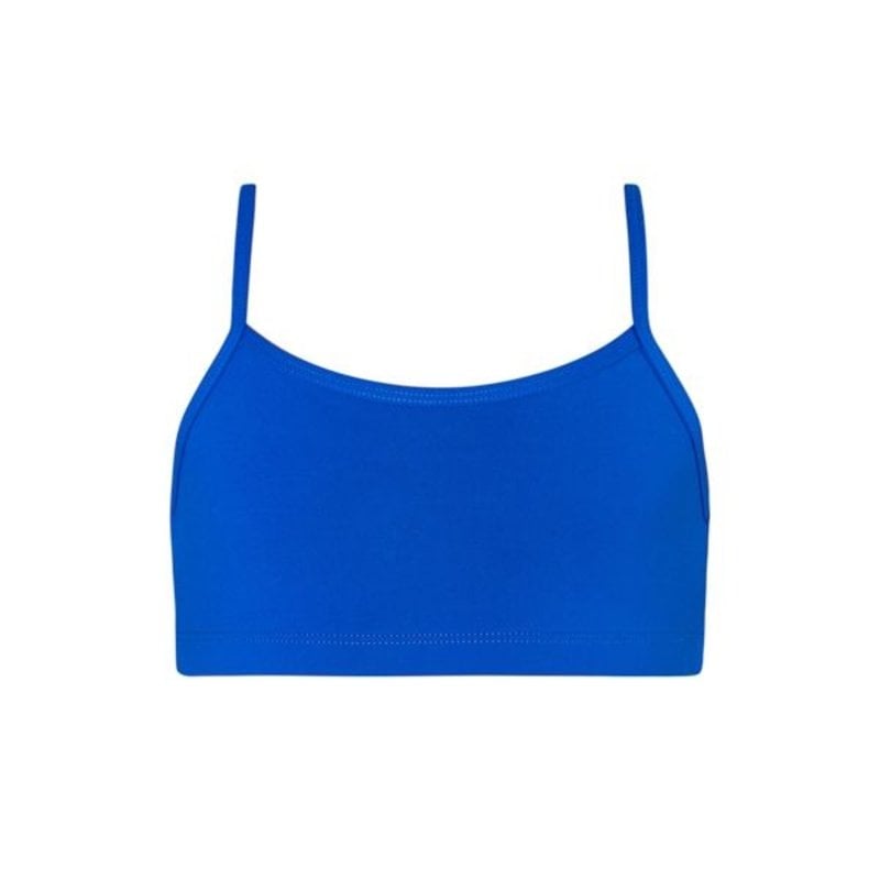 TEAGAN CROP TOP - COBALT