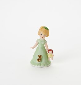 GROWING UP GIRLS GROWING UP GIRLS FIGURINE - AGE 3