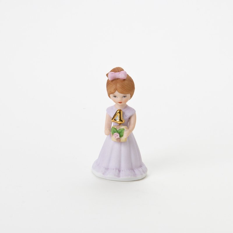 GROWING UP GIRLS GROWING UP GIRLS FIGURINE - AGE 4