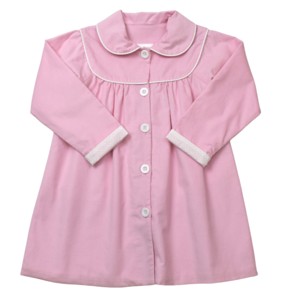 LULLABY SET COLLETTE COAT LS - PINK CORD/PINK BITTY DOT