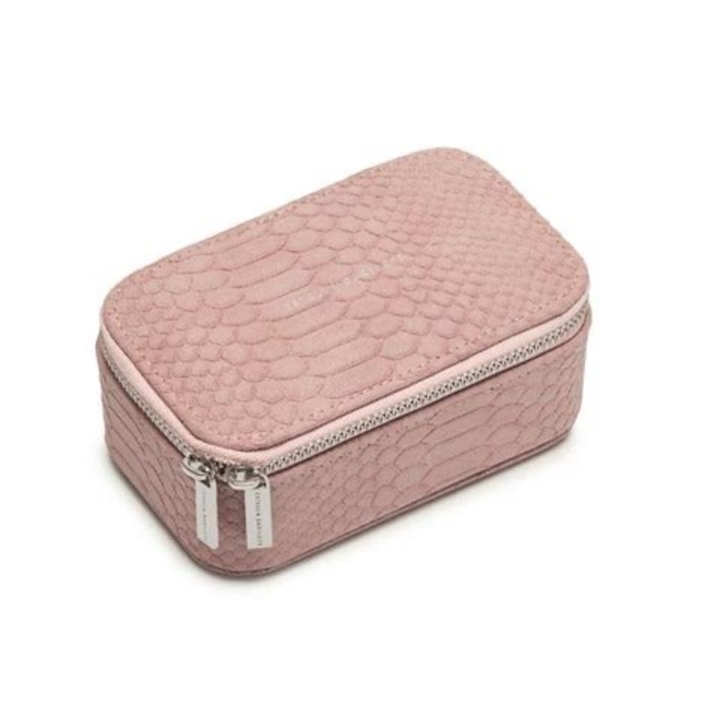 Estella Bartlett Pink Croc Mini Jewelry Box Dusty – Wrapsody