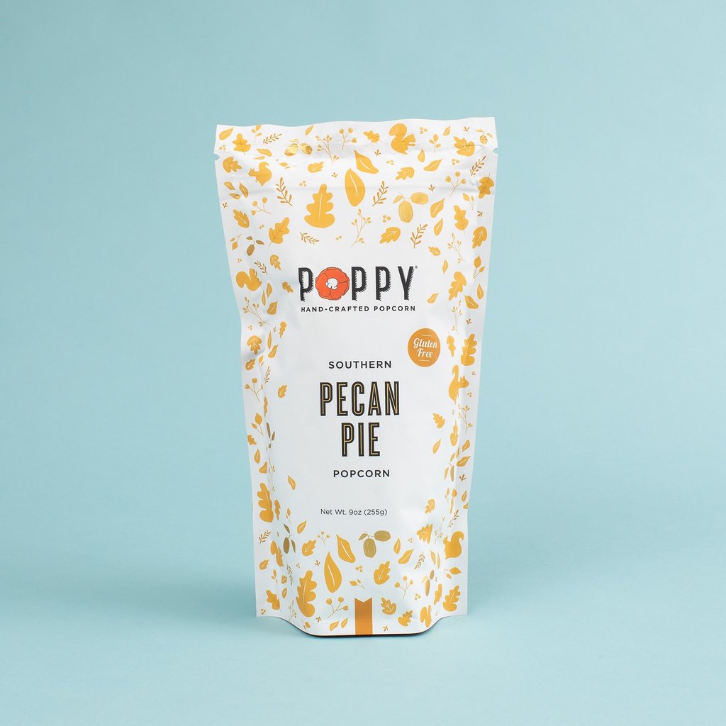 POPPY HANDCRAFTED POPCORN SOUTHERN PECAN PIE - FALL MARKET BAG