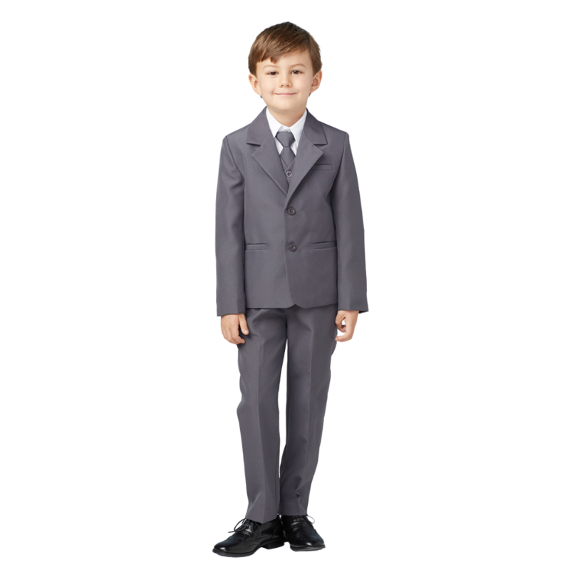 BOY'S SLIM FIT 5 PIECE SUIT