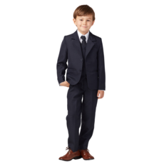 BOY'S SLIM FIT 5 PIECE SUIT