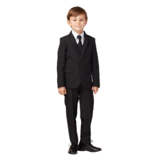 BOY'S SLIM FIT 5 PIECE SUIT