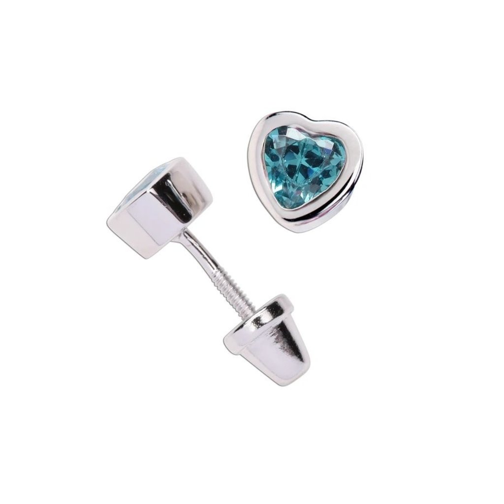 CHERISHED MOMENTS SS BIRTHSTONE EARRING