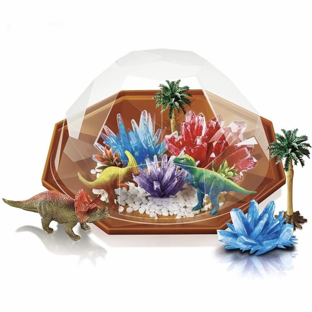 TOYSMITH DINO CRYSTAL TERRARIUM