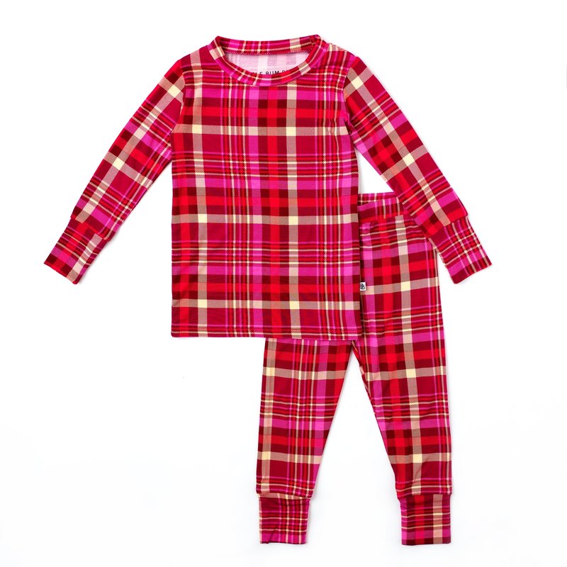LITTLE BUM BUMS BERRY IN LOVE 2PC PAJAMA SET