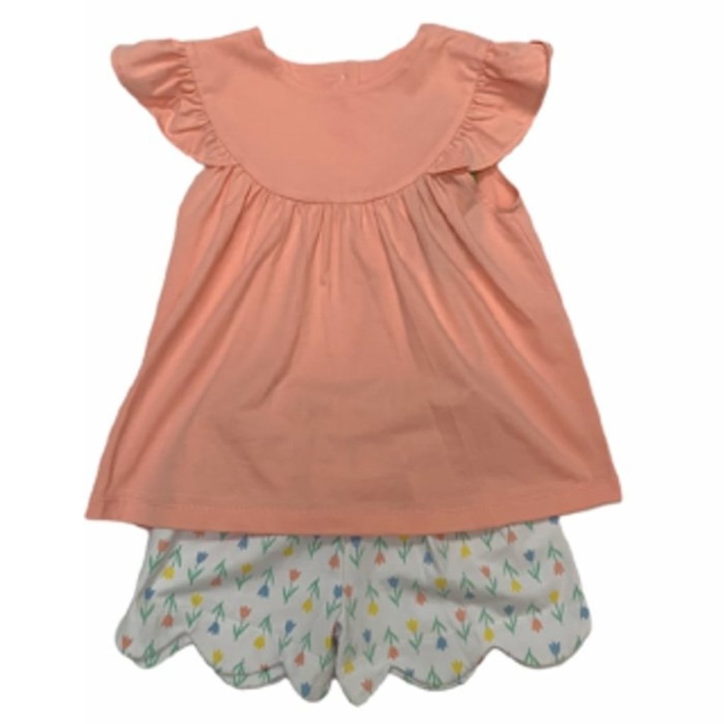 SAGE & LILLY ANGEL WING TOP AND SHORTS - DAISY