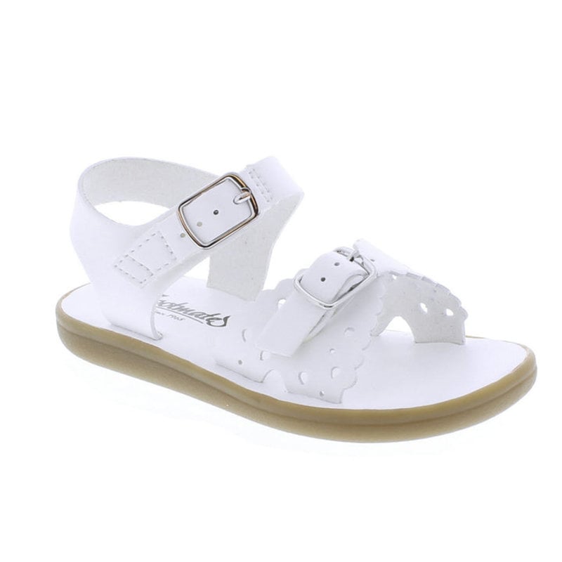 FOOTMATES ECO ARIEL - WHITE MICRO