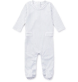 Lila + Hayes PRESTON BOYS' PIMA COTTON ROMPER - SPRINGTIME STRIPE