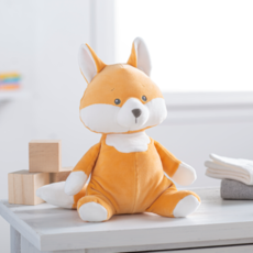 Ganz 9IN CUDDLE ME FOX WITH RATTLE