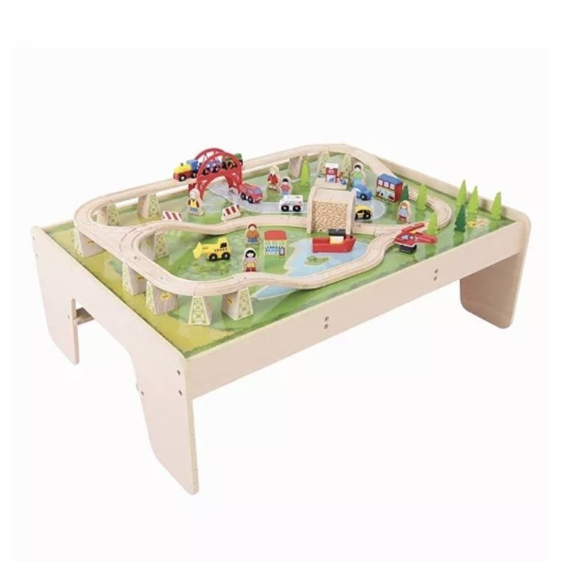 BIG JIGS SERVICES TRAIN SET AND TABLE