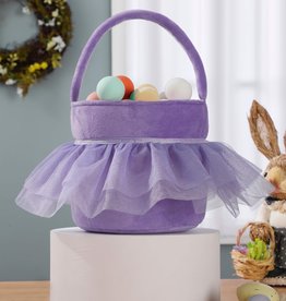 TUTU EASTER BASKET - PURPLE