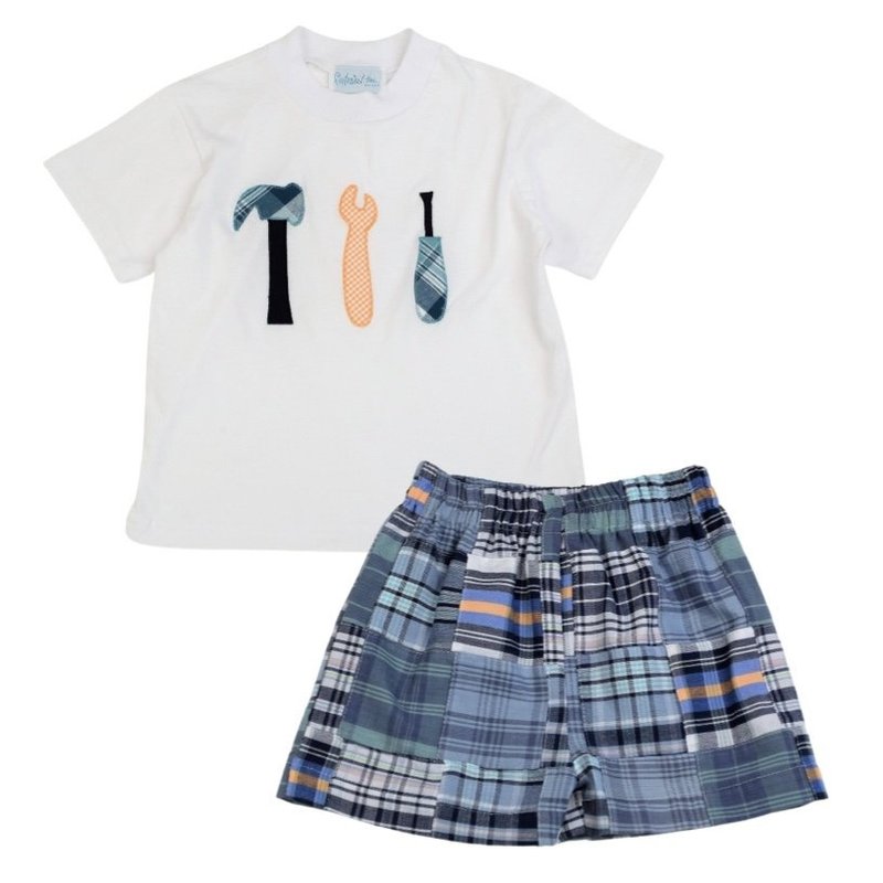 FUNTASIA TOO TEE AND SHORTS - PATCHWORK TOOLS