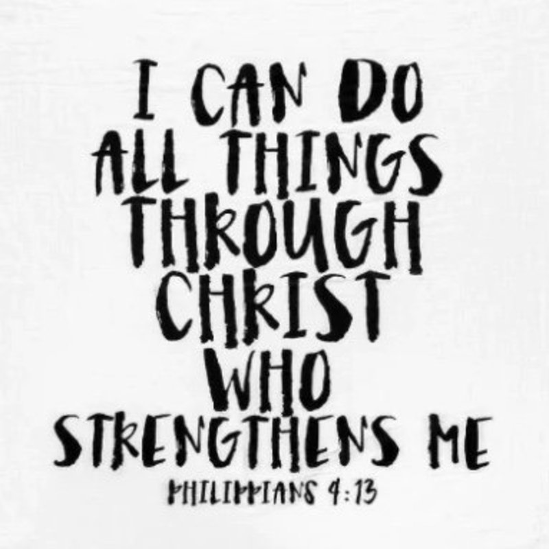 MODERN BURLAP PHILIPPIANS 4:13