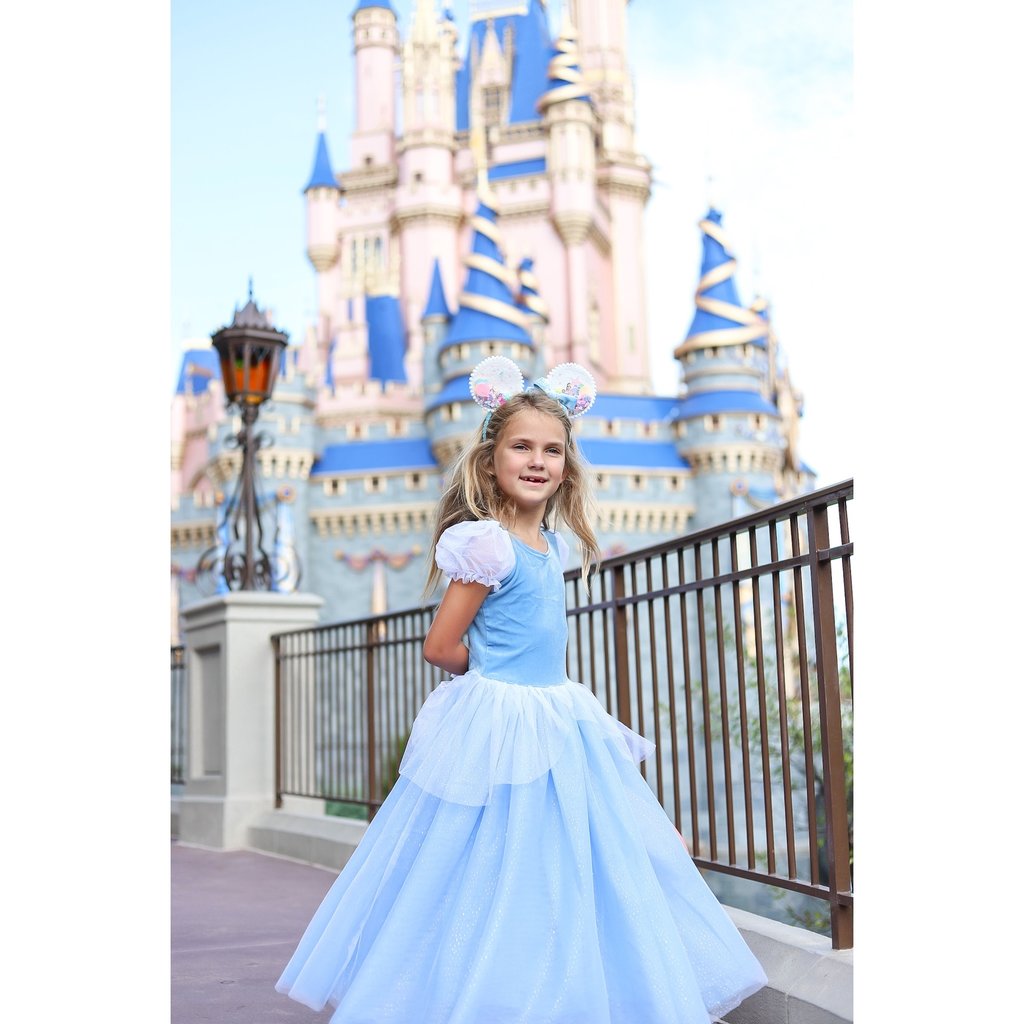 UPORPOR Light Up Princess Dress Girls Halloween Costume Toddler Blue Princess  Dress Up Kids Outfit Vestito | Princess dress, Light up dresses, Princess  costumes for girls