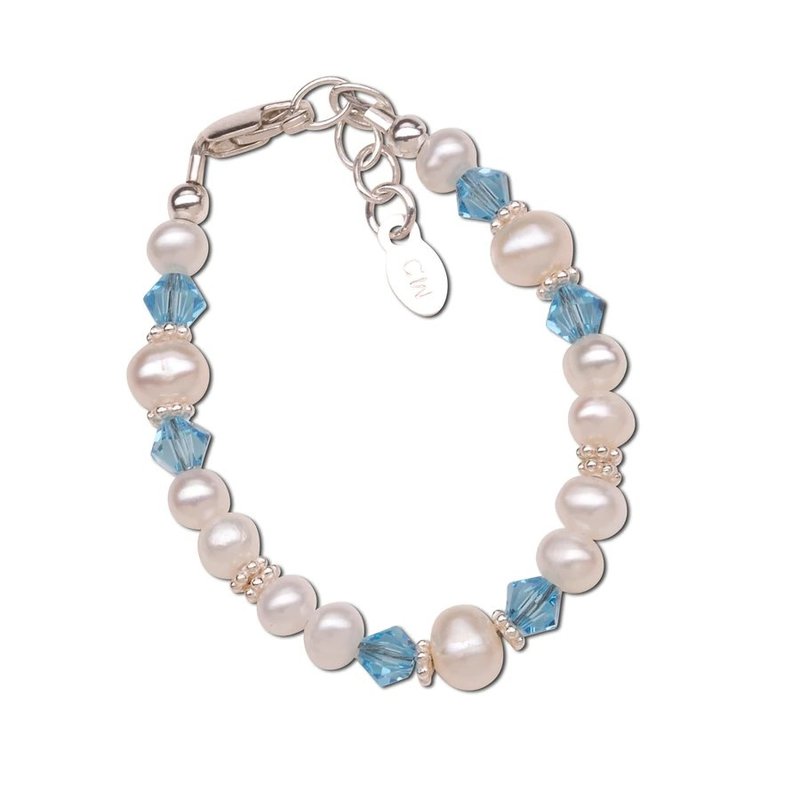 CHERISHED MOMENTS BIRTHSTONE BABY BRACELET