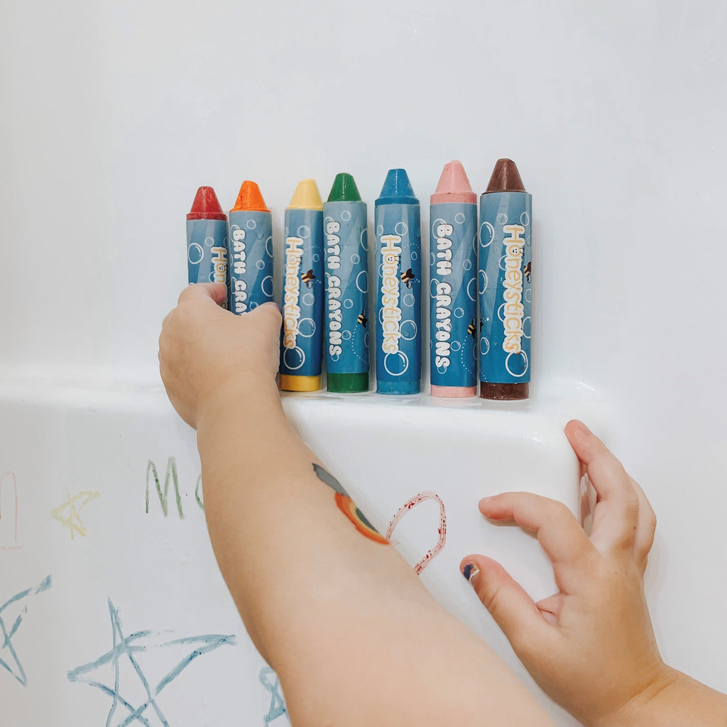 HONEYSTICKS HONEYSTICKS BATH CRAYONS - 7PK