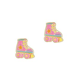 GIRL NATION ROLLER SKATES CUTIE STUD EARRINGS