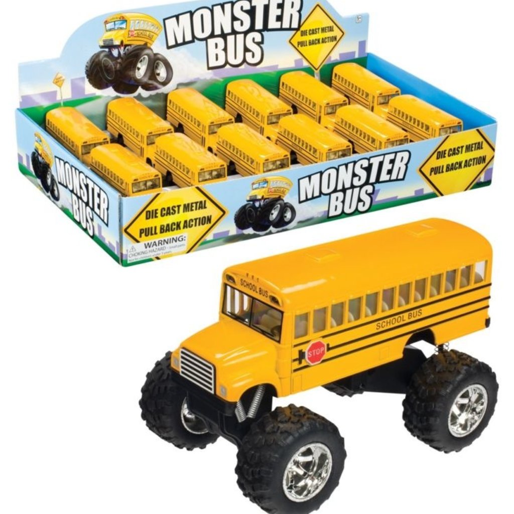 TOYSMITH MONSTER SCHOOL BUS